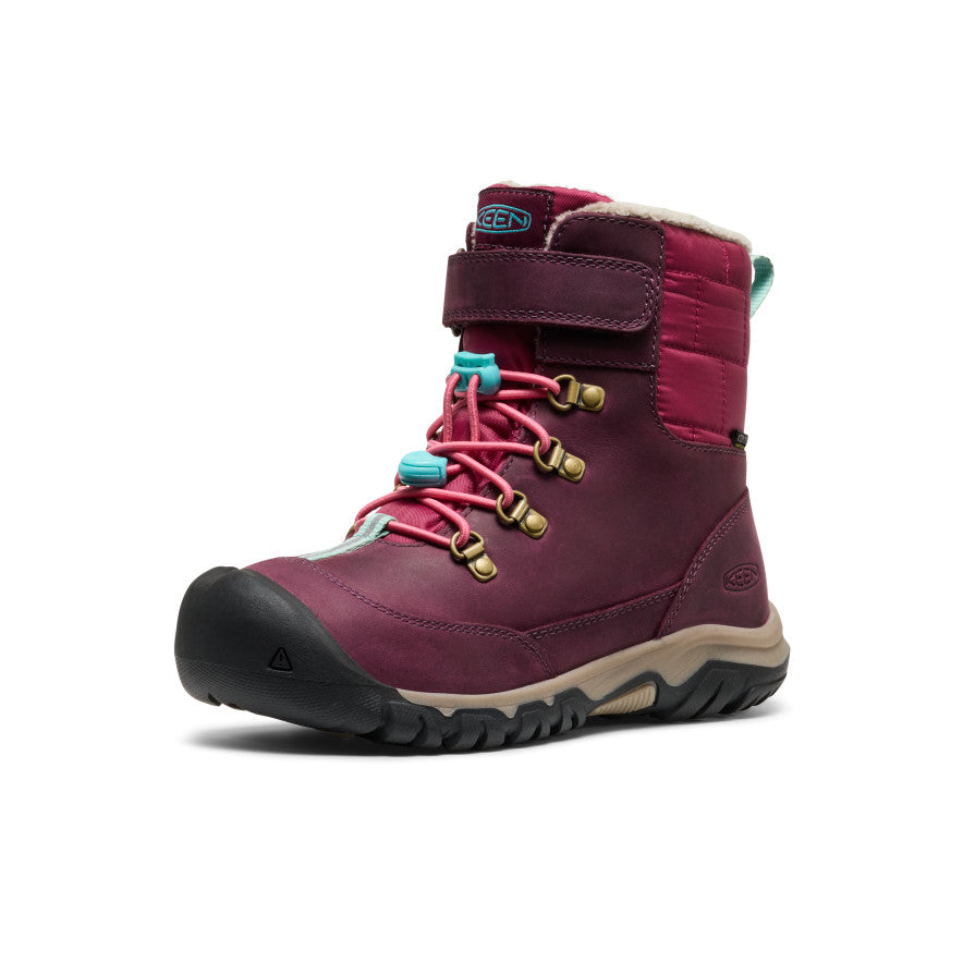 Big Kids' Kanibou Waterproof Winter Boot Fig/Pink Lemonade / Keen Online