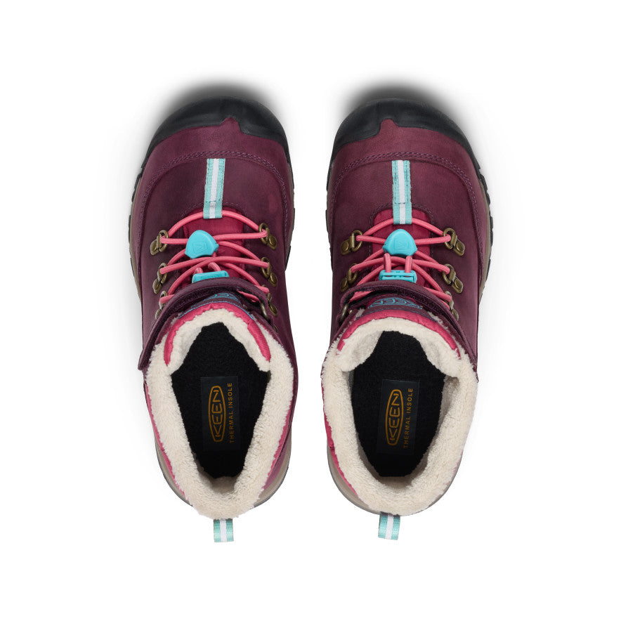 Big Kids' Kanibou Waterproof Winter Boot Fig/Pink Lemonade / Keen Online