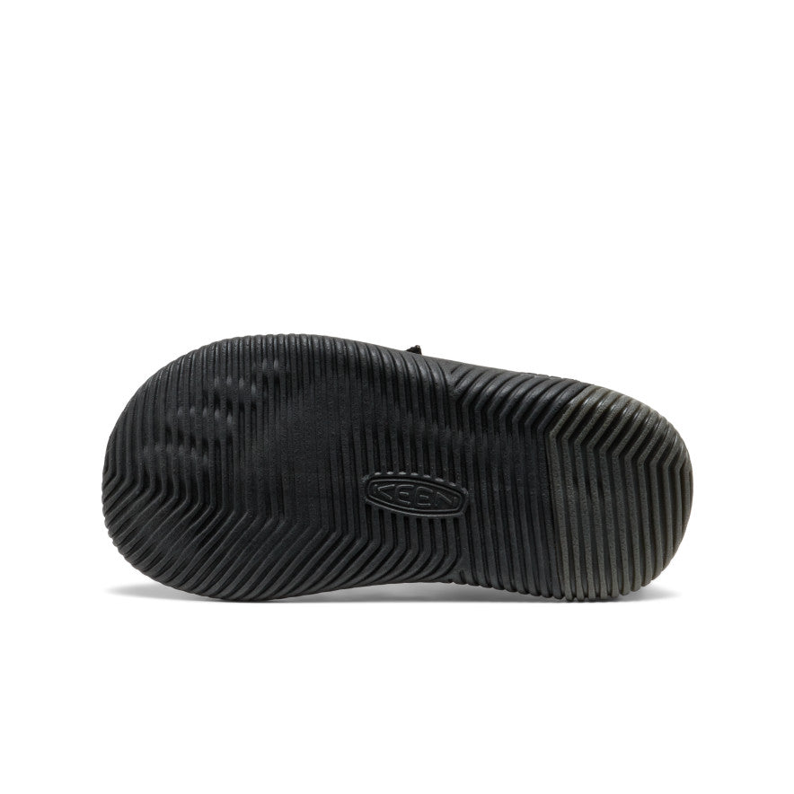 Little Kids' KNX Leather Sneaker Triple Black / Keen Sale