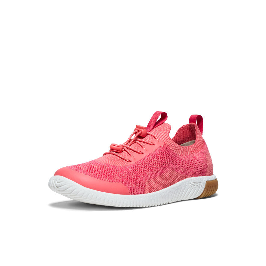 Big Kids' KNX Knit Sneaker Dubarry/Star White / Keen For sale