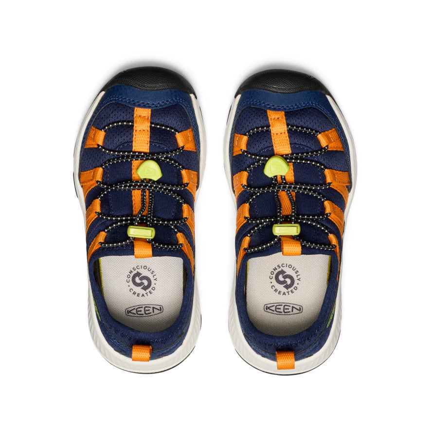 Little Kids' Motozoa Sneaker Naval Academy/Bright Marigold | Keen Discount