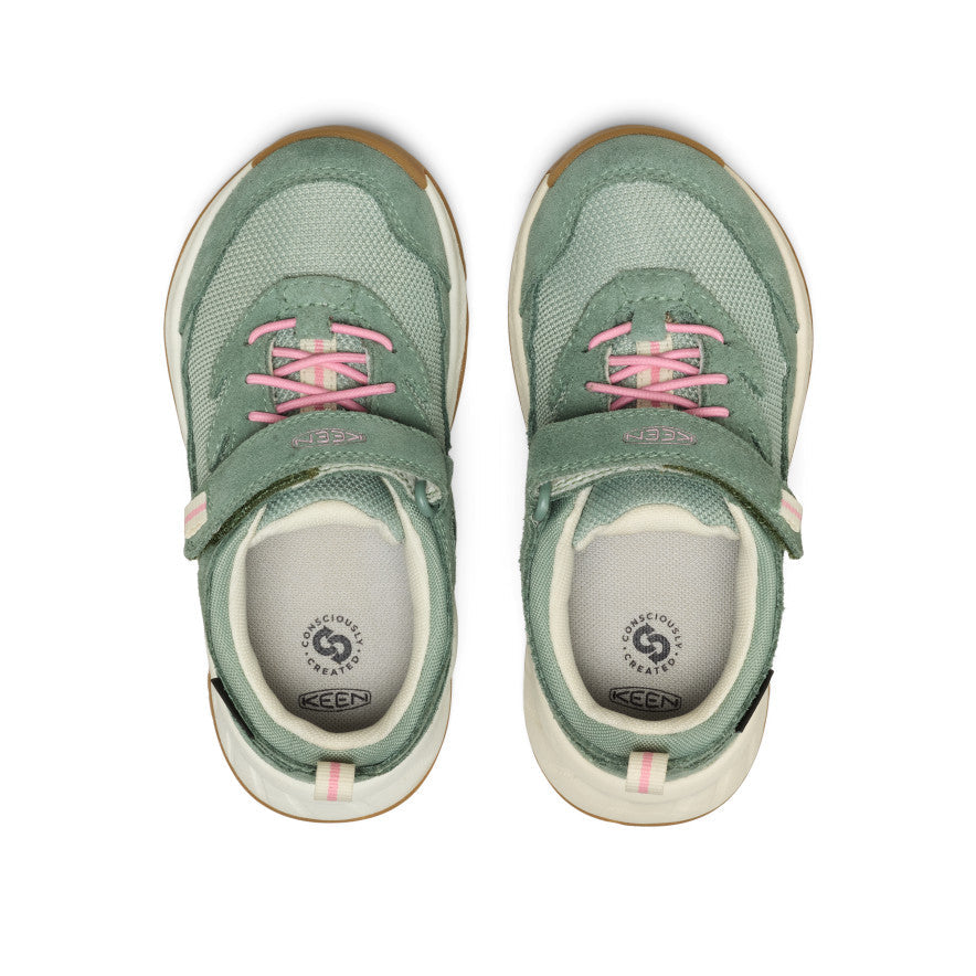 Little Kids' Hightrail Waterproof Hiking Shoe Lily Pad/Cashmere Rose / Keen For sale