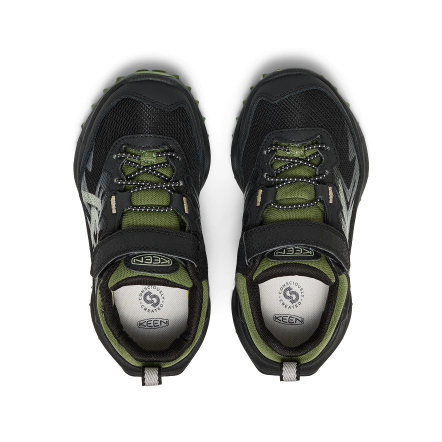 Little Kids' Zionic Waterproof Shoe Black/Bronze Green / Keen Online
