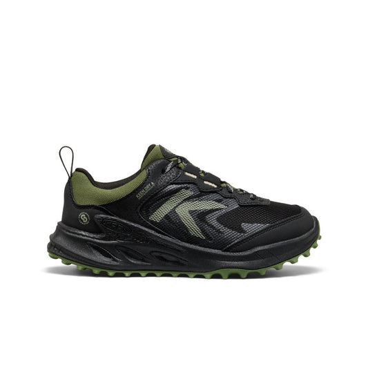 Big Kids' Zionic Waterproof Shoe Black/Bronze Green / Keen Sale
