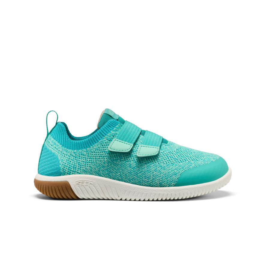 Big Kids' KNX Knit Double Strap Bright Aqua/Cabbage / Keen Sale