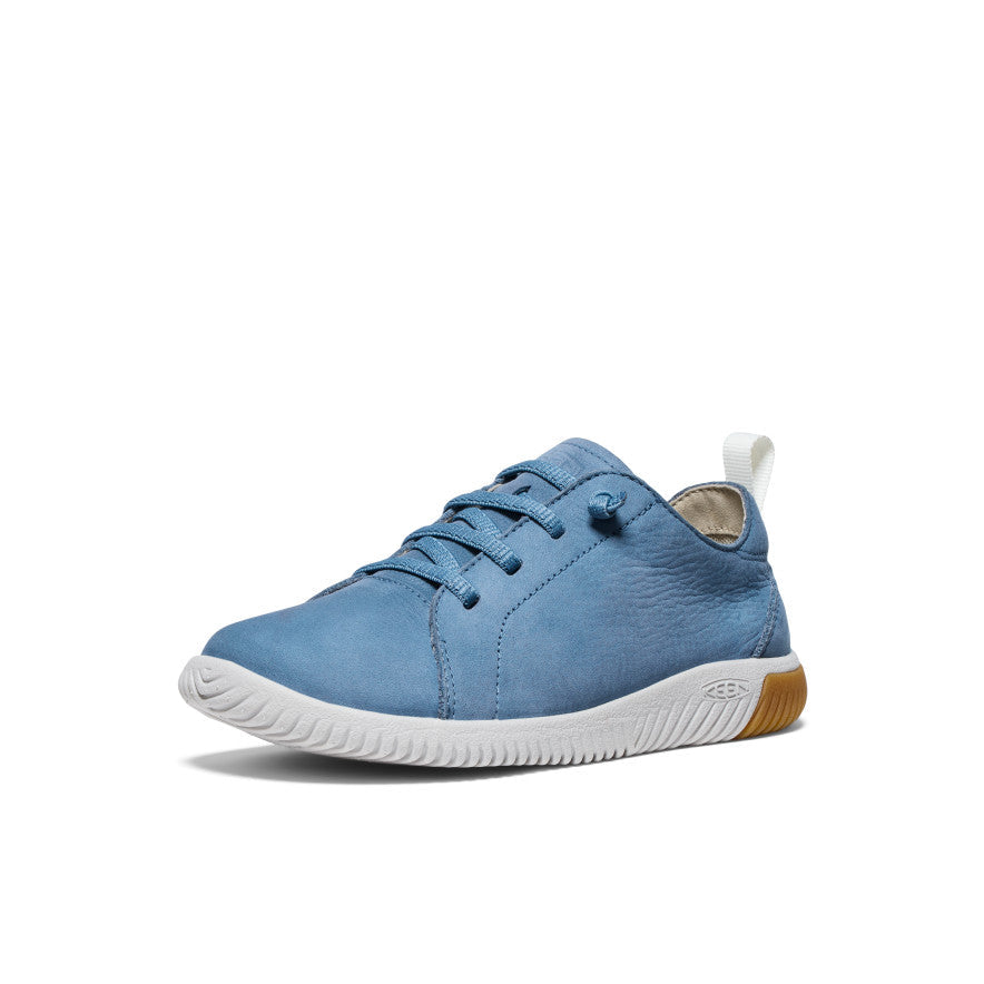 Big Kids' KNX Leather Sneaker Coronet Blue/Vapor / Keen For sale