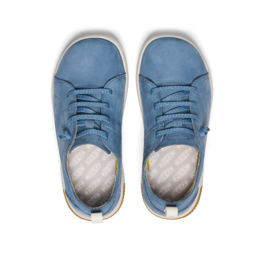 Big Kids' KNX Leather Sneaker Coronet Blue/Vapor / Keen For sale