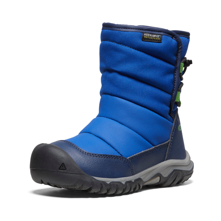 Little Kids' Puffrider Waterproof Winter Boot Naval Academy/Surf | Kenn On Sale