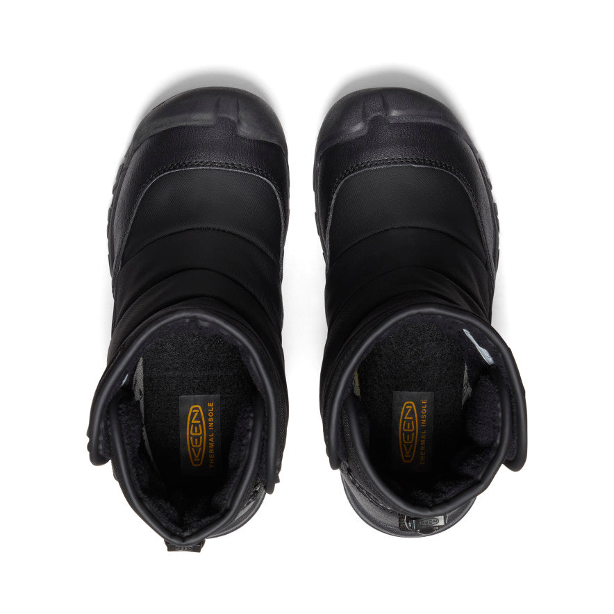 Big Kids' Puffrider Waterproof Winter Boot Black/Steel Grey / Keen Online