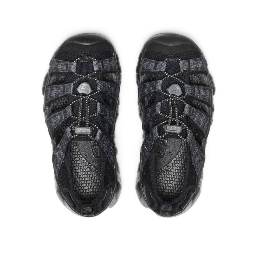 Big Kids' Hyperport H2 Sandal Black/Steel Grey | Keen Discount