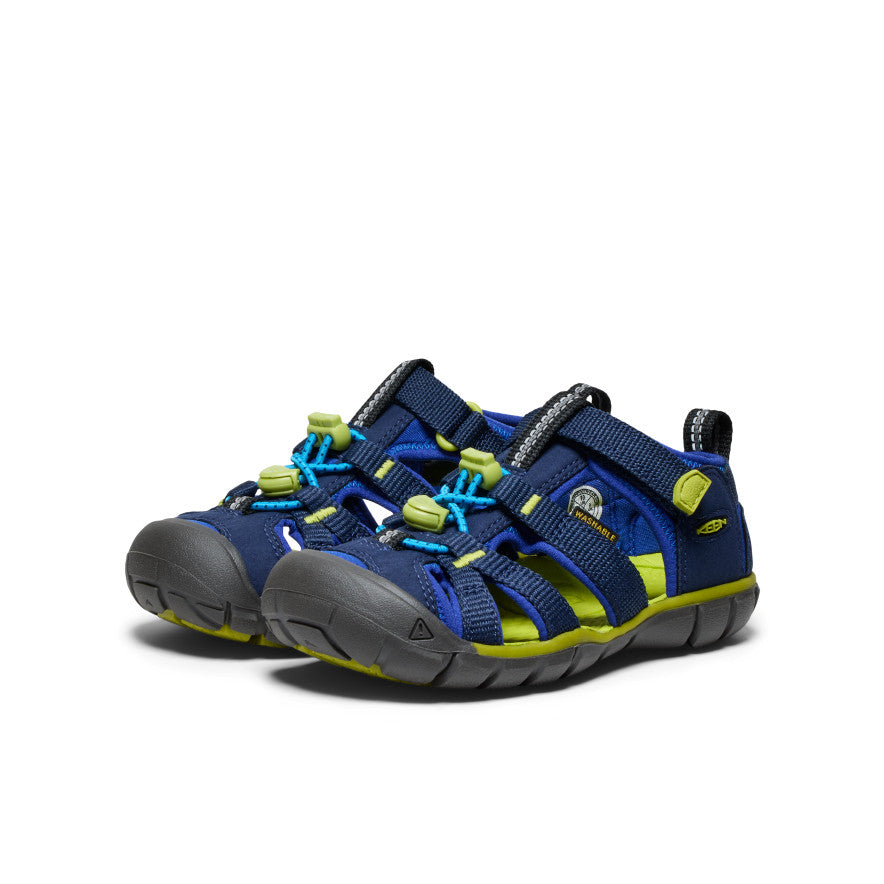 Little Kids' Seacamp II CNX Naval Academy/Chartreuse | Kenn On Sale