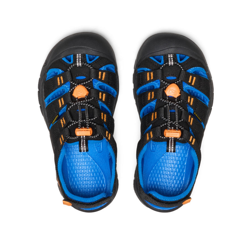 Big Kids' Newport Boundless Sandal Black/Precious Blue | Kenn On Sale