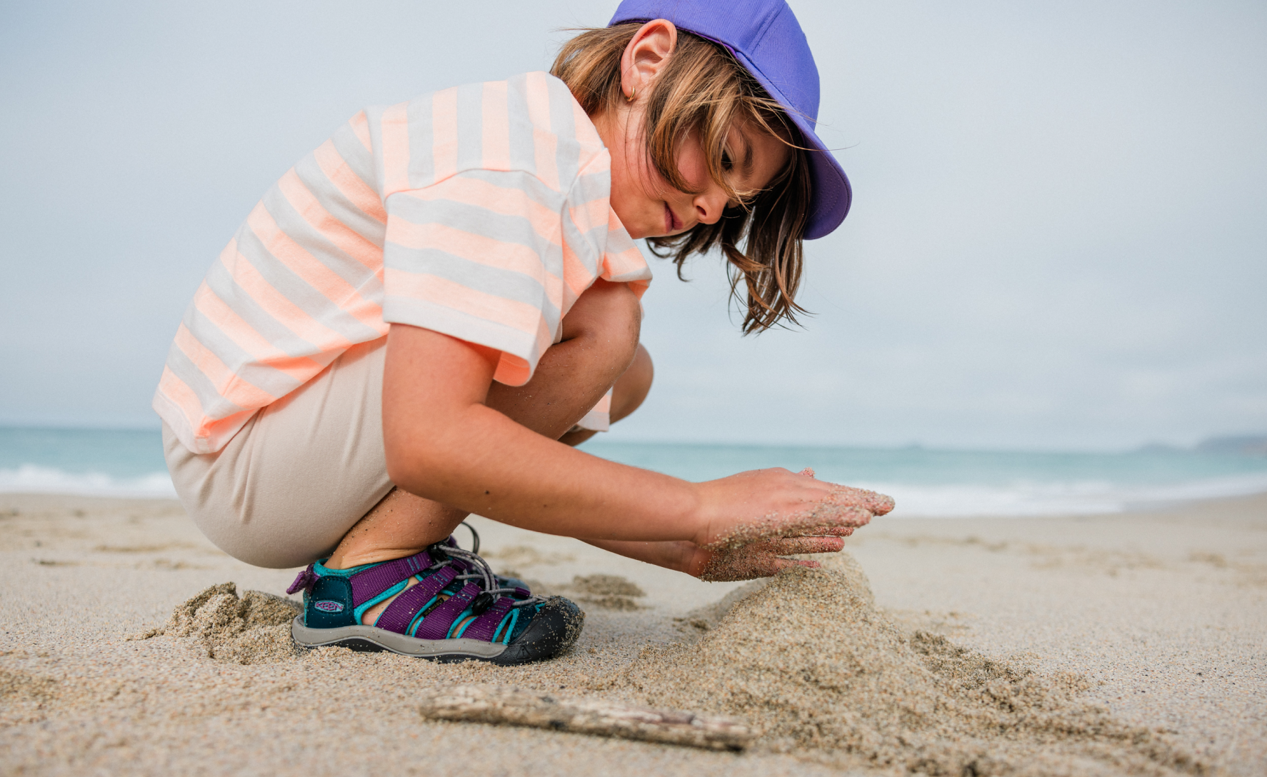 Little Kids' Newport Boundless Sandal Black/Precious Blue | Keen Discount