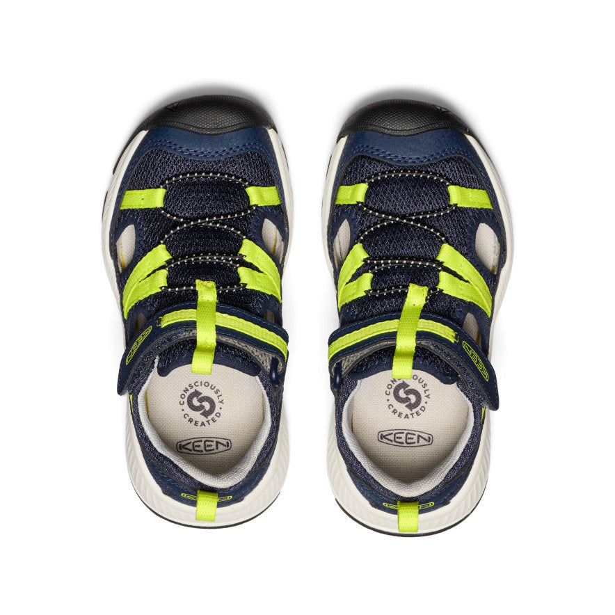 Little Kids' Motozoa Sandal Naval Academy/Evening Primrose / Keen For sale