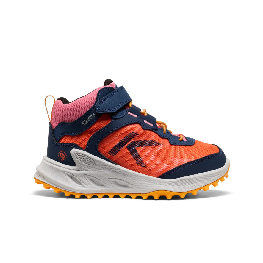 Little Kids' Zionic Waterproof Hiker Naval Academy/Nasturtium / Keen For sale