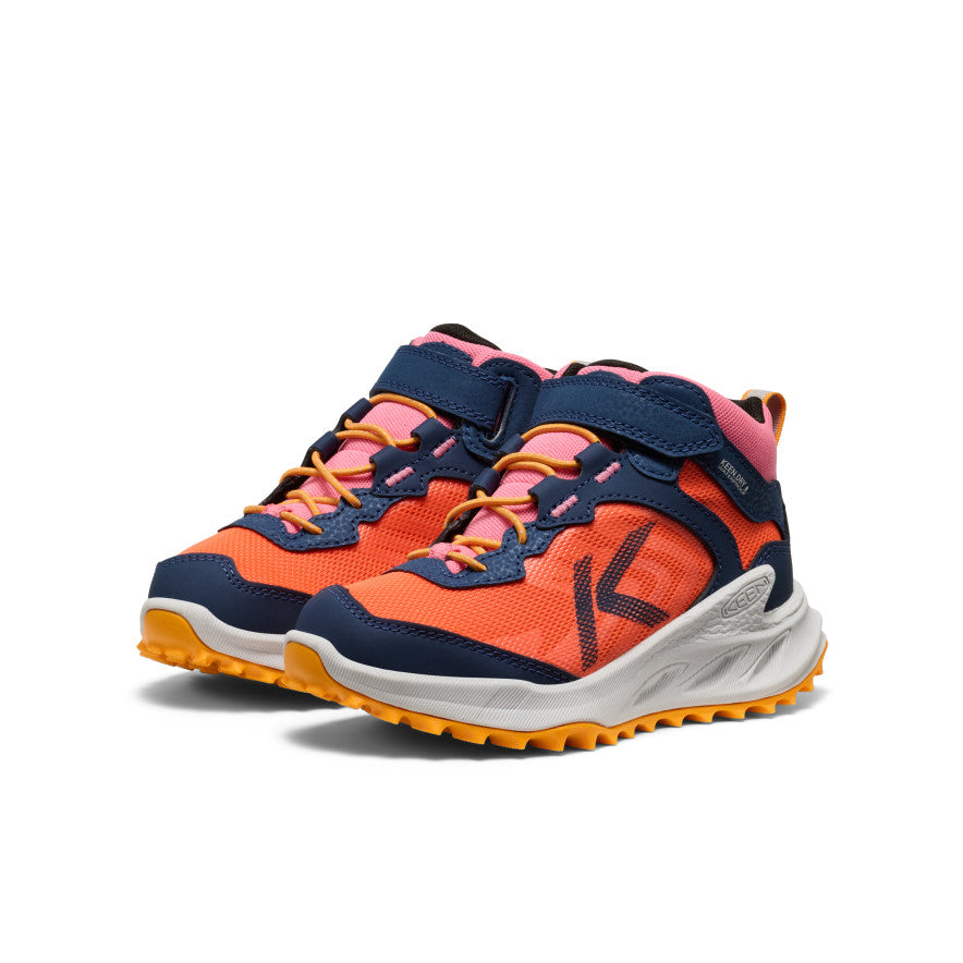 Little Kids' Zionic Waterproof Hiker Naval Academy/Nasturtium / Keen For sale