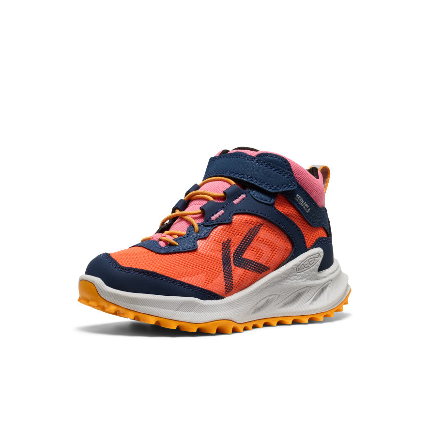 Little Kids' Zionic Waterproof Hiker Naval Academy/Nasturtium / Keen For sale